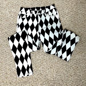 Checkered Jeans
